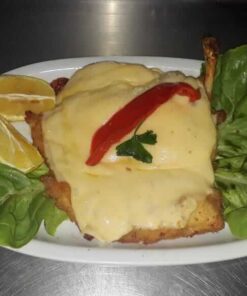SUPREMA DE POLLO A LA SUIZA
