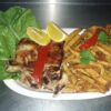 POLLO DESHUESADO ¼ CON GUARNICIÓN