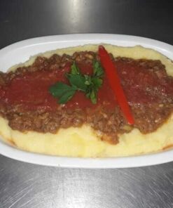 POLENTA A LA BOLOGNESA.