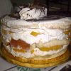 PORCIÓN TORTA DE DURAZNO