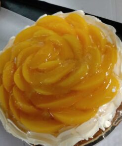 PORCIÓN TARTA DE DURAZNO