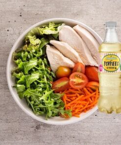 Super promo 3 ( Una ensalada con agua saborizada o gaseosa de 500 cm)